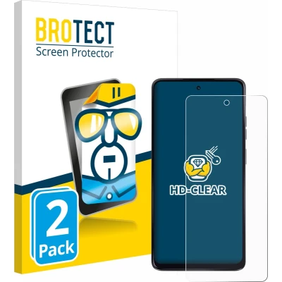 Afbeelding van BROTECT (2 Stuks) Schermbeschermer voor Motorola Moto G24 Screen Protector Transparant