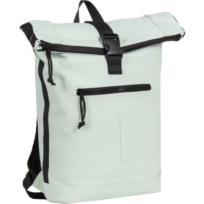 Afbeelding van New Rebels Waterafstotende Rolltop Rugzak met Laptopvak 15&#039;&#039; Mart Mint