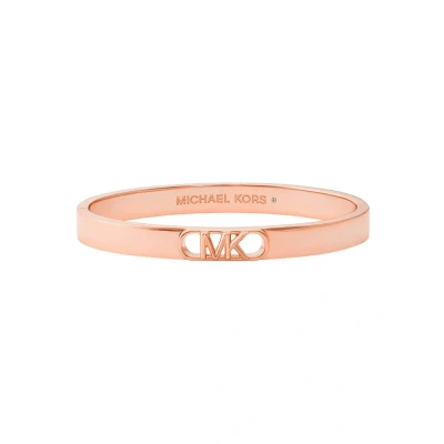 Afbeelding van Michael Kors dames Premium bangle verguld MKJ828700791 in de kleur Roségoud