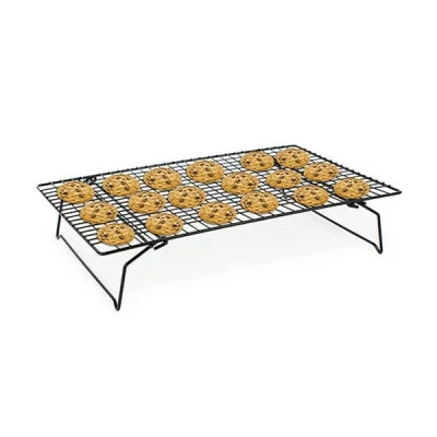Afbeelding van Quttin afkoelrek / taartrooster 38 x 25 8,5 cm zwart