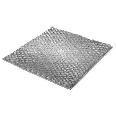 Afbeelding van Kleine Wolke Badmat Cory antraciet grijs 60x60cm