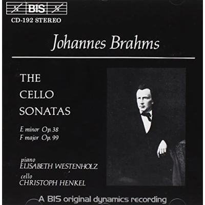 Afbeelding van Elisabeth Westenholz &amp; Christoph Henkel Brahms: The Cello Sonatas (CD)