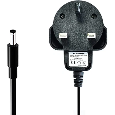 Afbeelding van Rowin DC (Output) 9V 0.5A AC (ingang) 100 240V Pedaal Voeding UK Plug Wandlader Power Adapter voor Gitaar Bass Effecten