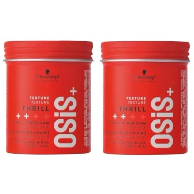 Afbeelding van Schwarzkopf 2 x Osis Thrill Fibre Gum 100 ml = 200