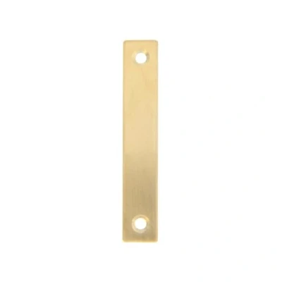 Afbeelding van AMIG Huisnummer I Gepolijst Messing 50 x 1,5 mm Schroefbaar