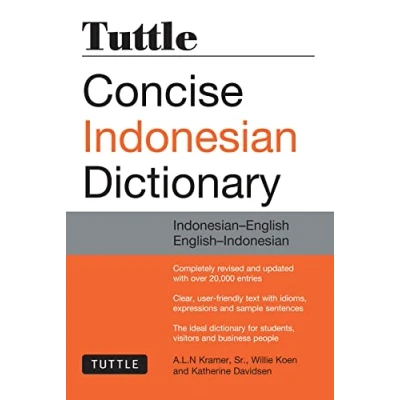 Afbeelding van Tuttle Concise Indonesian Dictionary /anglais: English
