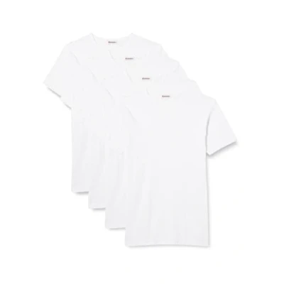 Afbeelding van Eminence Promo Classiques onderhemd voor heren, verpakking van 4 stuks, wit (lanc/blanc/blanc/blanc 0001)., S