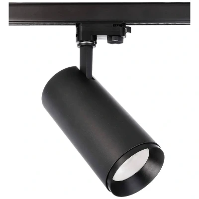 Afbeelding van Deko Light Lucea 30 707123 230V railsysteem lamp LED vast ingebouwd W Energielabel: F (A G) Diepzwart (RAL 9005)