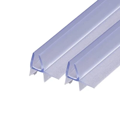 Afbeelding van Sealis Vervangende afdichting met afdichtingskoord voor 4 5 mm glasdikte waterafstotende doucheafdichting bescherming douchecabine #S1269 (2x 100 cm)