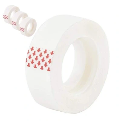 Afbeelding van D.RECT ​​ONZICHTBARE Plakband SET 8 Stuks Transparante Pakkettape Veelzijdige Maskeertape