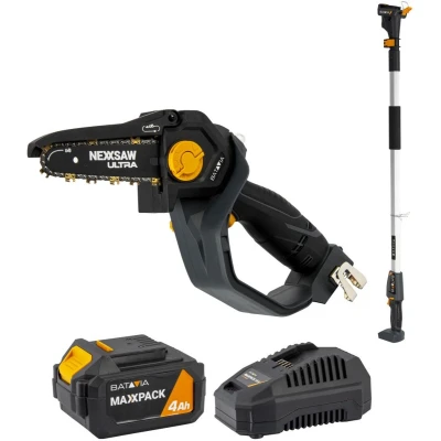 Afbeelding van Batavia 18V Nexxsaw Brushless Accu Telescopische Eénhands Kettingzaag 7&#039;&#039; V3 Ultra