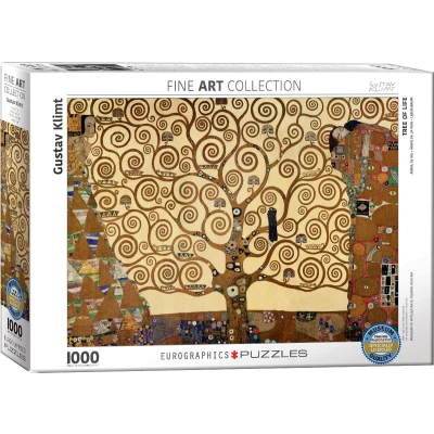 Afbeelding van Eurographics Klimt Lebensbaum Puzzel voor kinderen, Maat: One Size, Multicoloured
