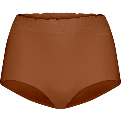 Afbeelding van ten Cate Basics high waist met kant pecan voor Dames Maat S