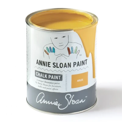 Afbeelding van Annie Sloan okergele krijtverf Arles Dress it up 120ml / Geel