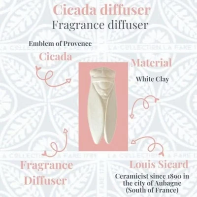 Afbeelding van La Fare 1789 Cicada diffuser vegan 1 stuks