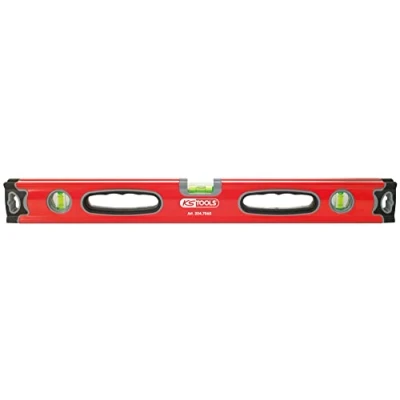 Afbeelding van Rechthoekige waterpas KS TOOLS dubbele bodem 600 mm 204.7060