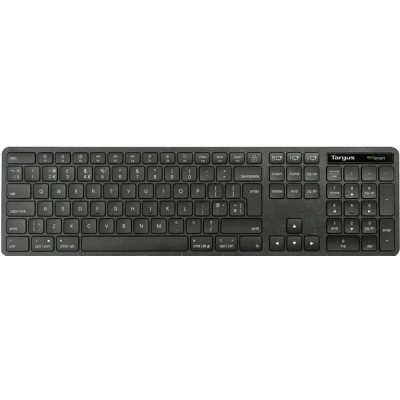 Afbeelding van Targus AKB873UK toetsenbord Universeel RF draadloos + Bluetooth QWERTY Brits Engels Zwart