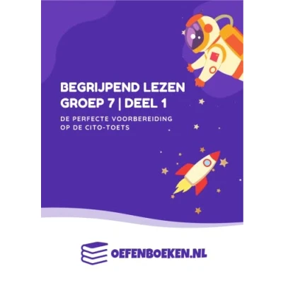 Afbeelding van Oefenboek Begrijpend Lezen Groep 7