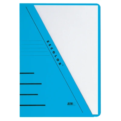 Afbeelding van Secolor Insteekmap pak 10 stuks blauw