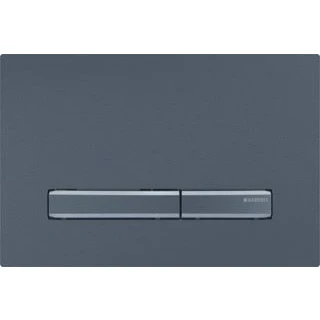 Afbeelding van Geberit sigma 50 bedieningsplaat df frontbediend 25x14 6cm zwartchroom 115 671 qd 2