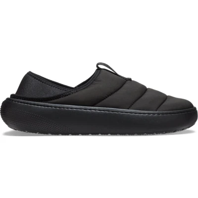 Afbeelding van Crocs Classic PUFF Unisex Pantoffels, Maat: 38 39, Black Textiel