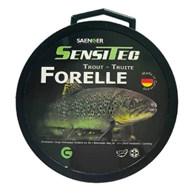 Afbeelding van Sensitec monofilament nylon vislijn, 400m, doel ambachtelijke lijn (Forel, 0,18 mm 4,1 kg)