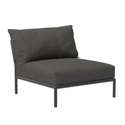 Afbeelding van Loungeset Module Houe Level 2 Chair Dark grey