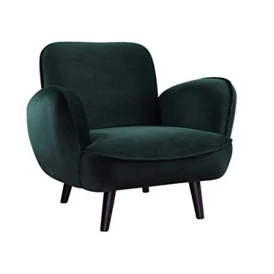 Afbeelding van Atlantic Home Collection BEN, fauteuil, fluweel, groen