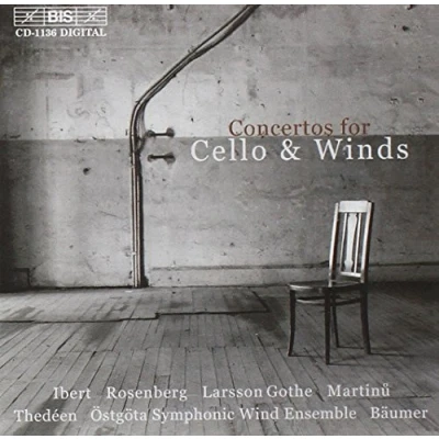 Afbeelding van Torleif Thedéen, Ostgota Symphony Wind Ensemble Concerto For Cello And Instruments (CD)