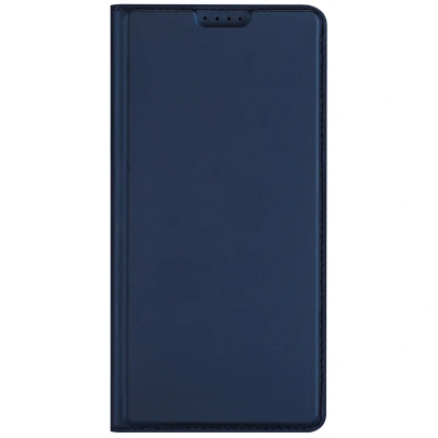Afbeelding van OnePlus 12 Hoesje Kunstleder Dux Ducis Bookcase Donkerblauw Telefoonhoesje