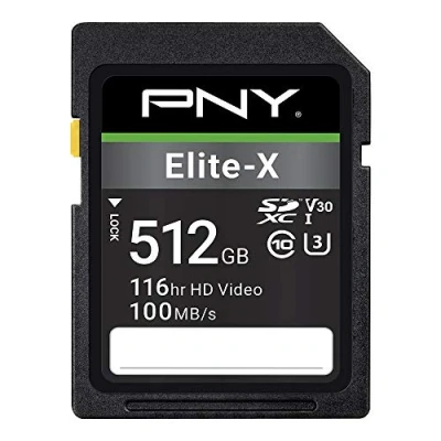 Afbeelding van PNY Elite X 512 GB SDXC UHS I Klasse 10