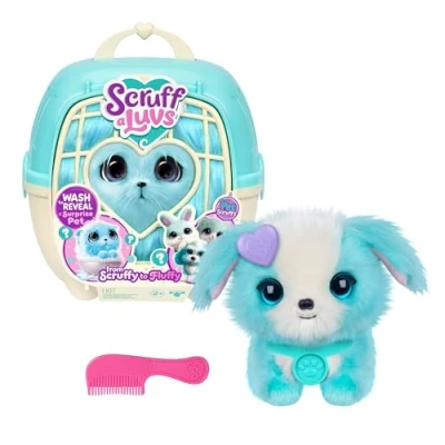 Afbeelding van Scruff a Luvs knuffel pet single blauw