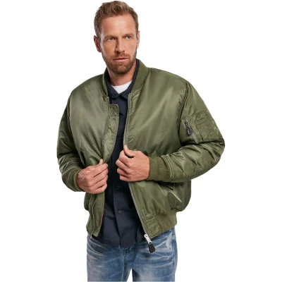 Afbeelding van Urban Classics Bomber Jacket XXL MA1 olive Groen