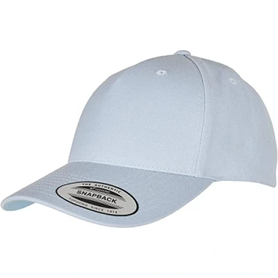 Afbeelding van Flexfit YP Classics 5PANEL Curved Visor Snapback Pet, Maat: One Size, Ballad blue