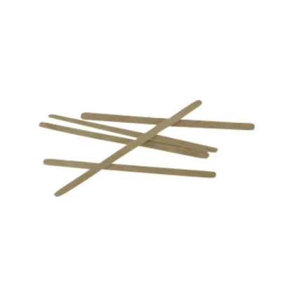Afbeelding van Roerstaafje IEZZY 110mm hout 1000 stuks