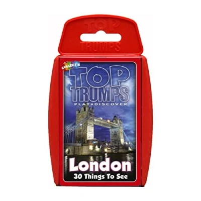 Afbeelding van Londen 30 Dingen om Top Trumps kaartspel te zien