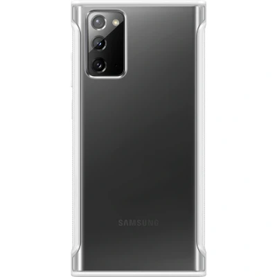 Afbeelding van Samsung Galaxy Note 20 Hoesje Kunststof Hardcase/Backcover Wit Telefoonhoesje