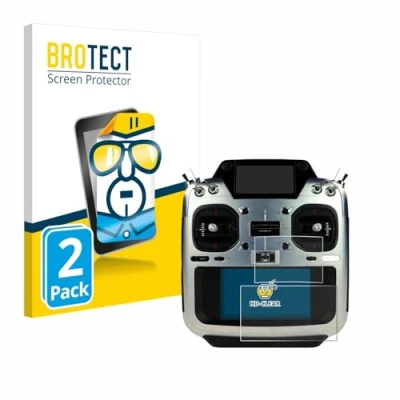 Afbeelding van BROTECT Screenprotector voor Futaba T26SZ Folie Beschermfolie transparant (2 Stuks)