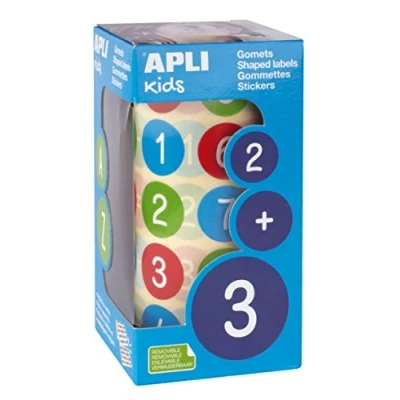 Afbeelding van Stickerset cijfers.
