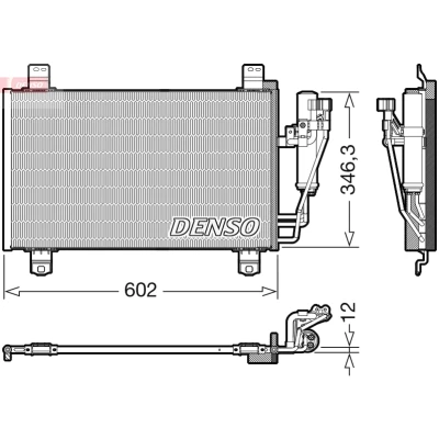 Afbeelding van Denso Airco condensor DCN44017