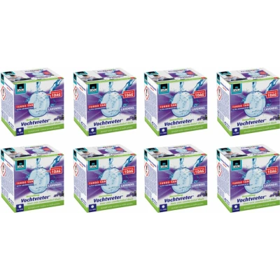 Afbeelding van 8x Bison Vochtvreter Turbo tab Lavendel 100 gr