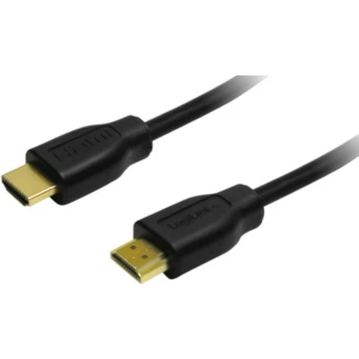 Afbeelding van LogiLink CH0055 HDMI kabel Aansluitkabel A stekker, stekker 20.00 m Zwart 4K UHD