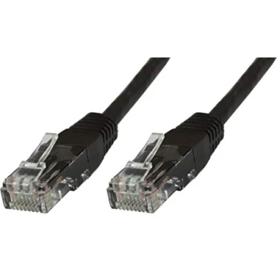 Afbeelding van Microconnect V UTP505SVP netwerkkabel 5 m Cat5e U/UTP (UTP) zwart (5 m, Cat5e, (UTP), RJ 45, zwart)