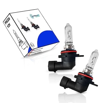 Afbeelding van LIGHTWORLD24 2 x HIR2 9012 Halogeenlamp 12V 55W Lamp Dimlicht Grootlicht Mistlamp Dagrijverlichting Auto Vervanging Socket PX22d