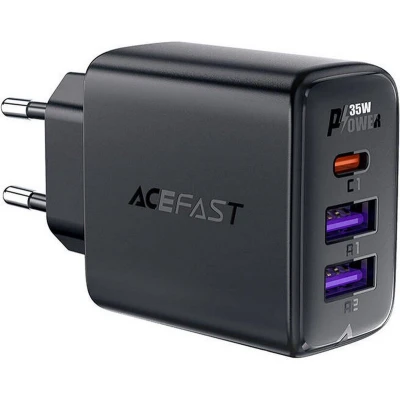 Afbeelding van Acefast A57 black Oplader