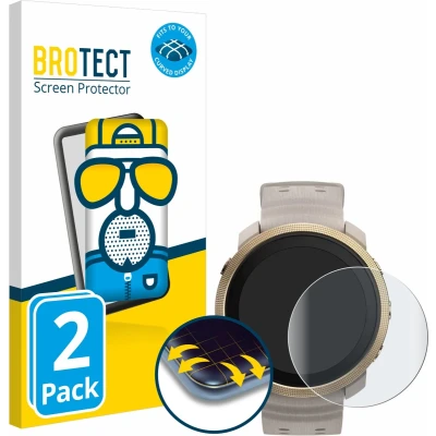 Afbeelding van BROTECT Screenprotector voor Polar Vantage M3 Folie Beschermfolie matte volledig dekking (2 Stuks)
