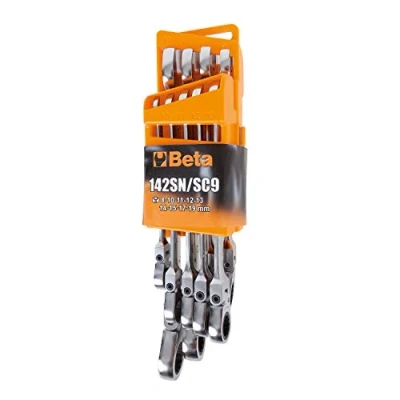 Afbeelding van Beta 142SN/SC9 Ratel Ringsteeksleutelset 8 19 mm +Houder 001420259