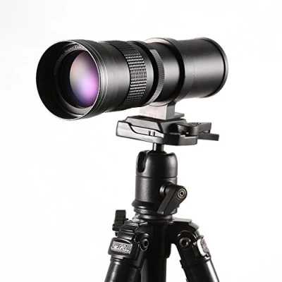 Afbeelding van De Hersmay 420 800mm f/8.3 16 Super Tele Zoom Lens: Een krachtige telelens voor Canon DSLR camera&#039;s