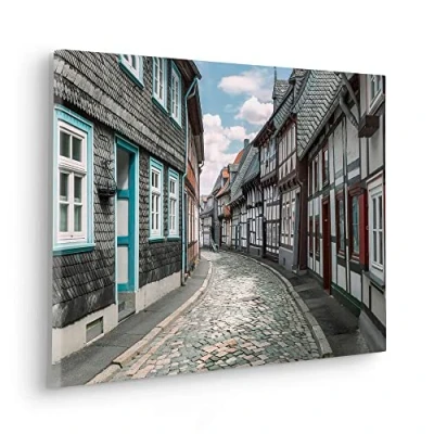 Afbeelding van Komar artprint op linnen Keilrahmenbild Narrow Trails Größe 60 x 40 cm 60x40 (breedte hoogte), spieraam (1 stuk)