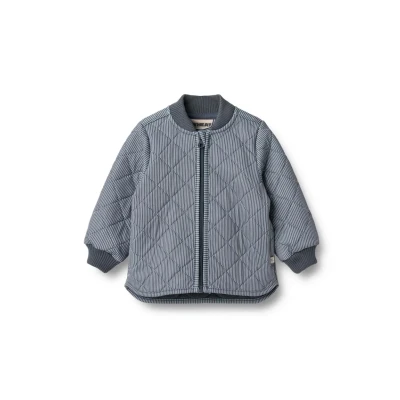 Afbeelding van Wheat LOUI Jas voor kinderen, Maat: 74, Ink stripe